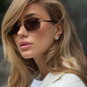 Gucci gg1221s Sunglasses in Havana Brown/Gold